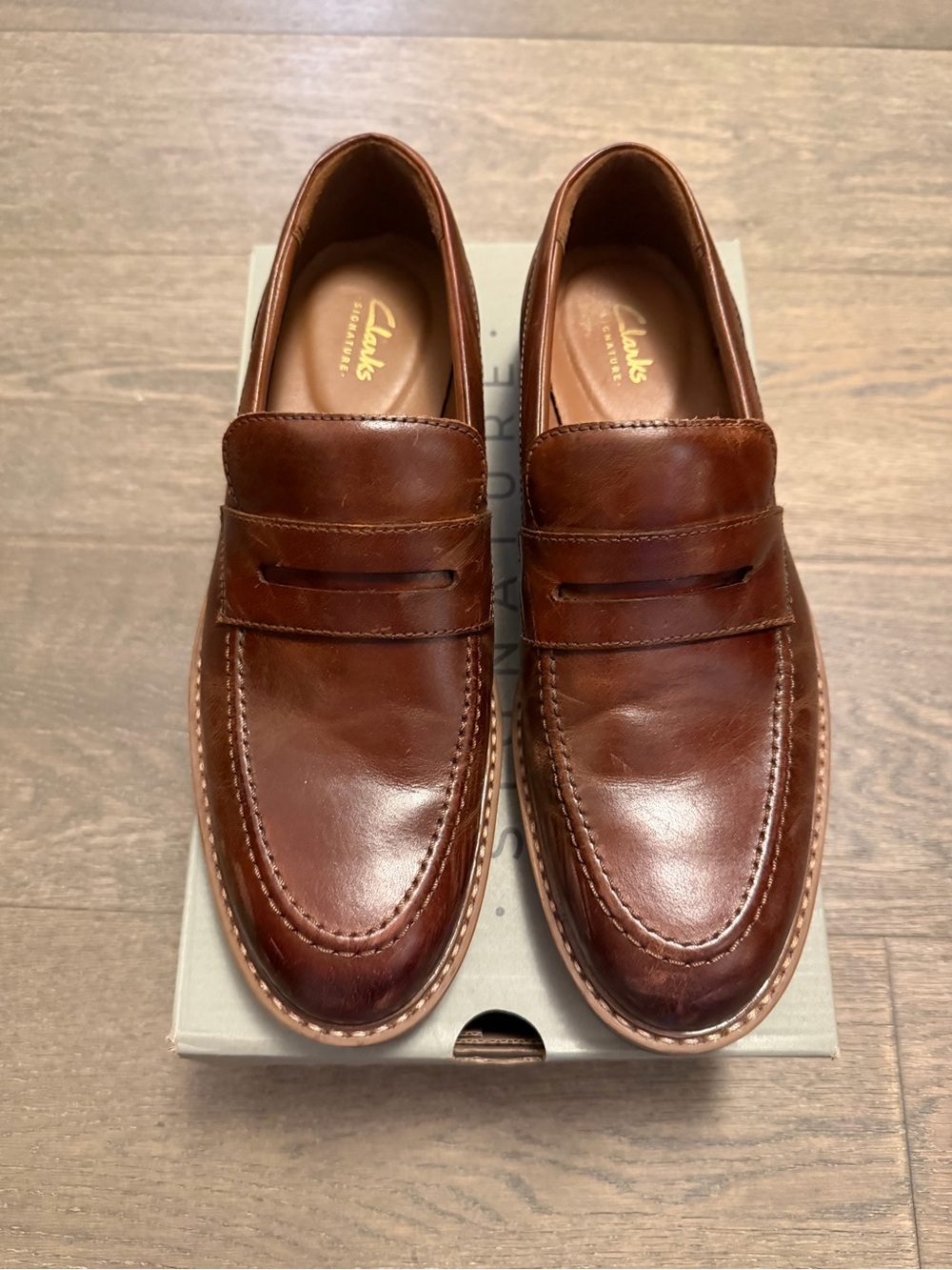 Clarks Aldwin Step Loafer Size 8